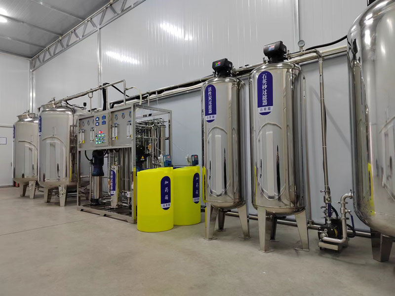 煙廠1噸無菌雙級(jí)反滲透